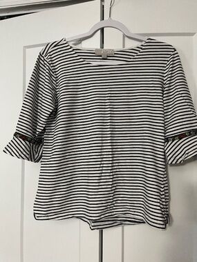 Caroline Taylor Women's Striped Blouse